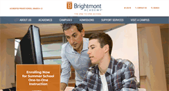 Desktop Screenshot of brightmontacademy.com
